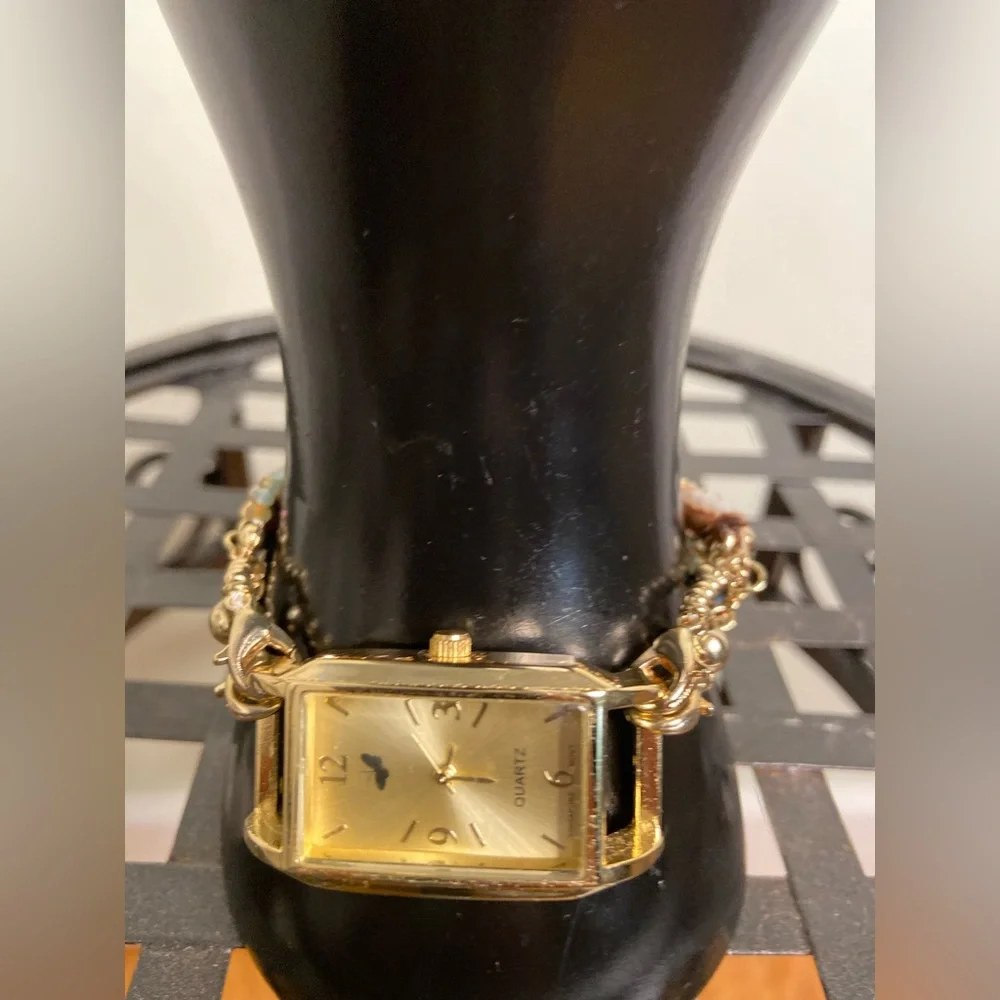 Jewelry Watch Bracelet Gold Costume Jewelry